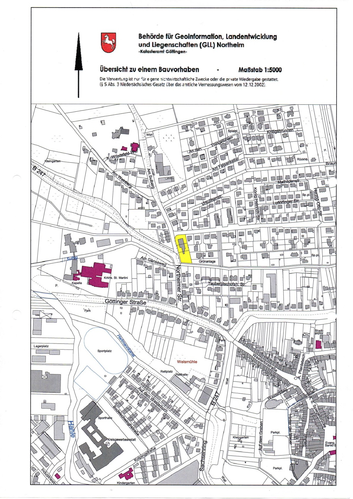 Liegenschaftskarte 5000 Liegenschaftskarte 5000